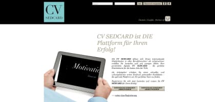 CV Sedcard